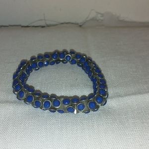 🔥Blue and silver bracelet🔥